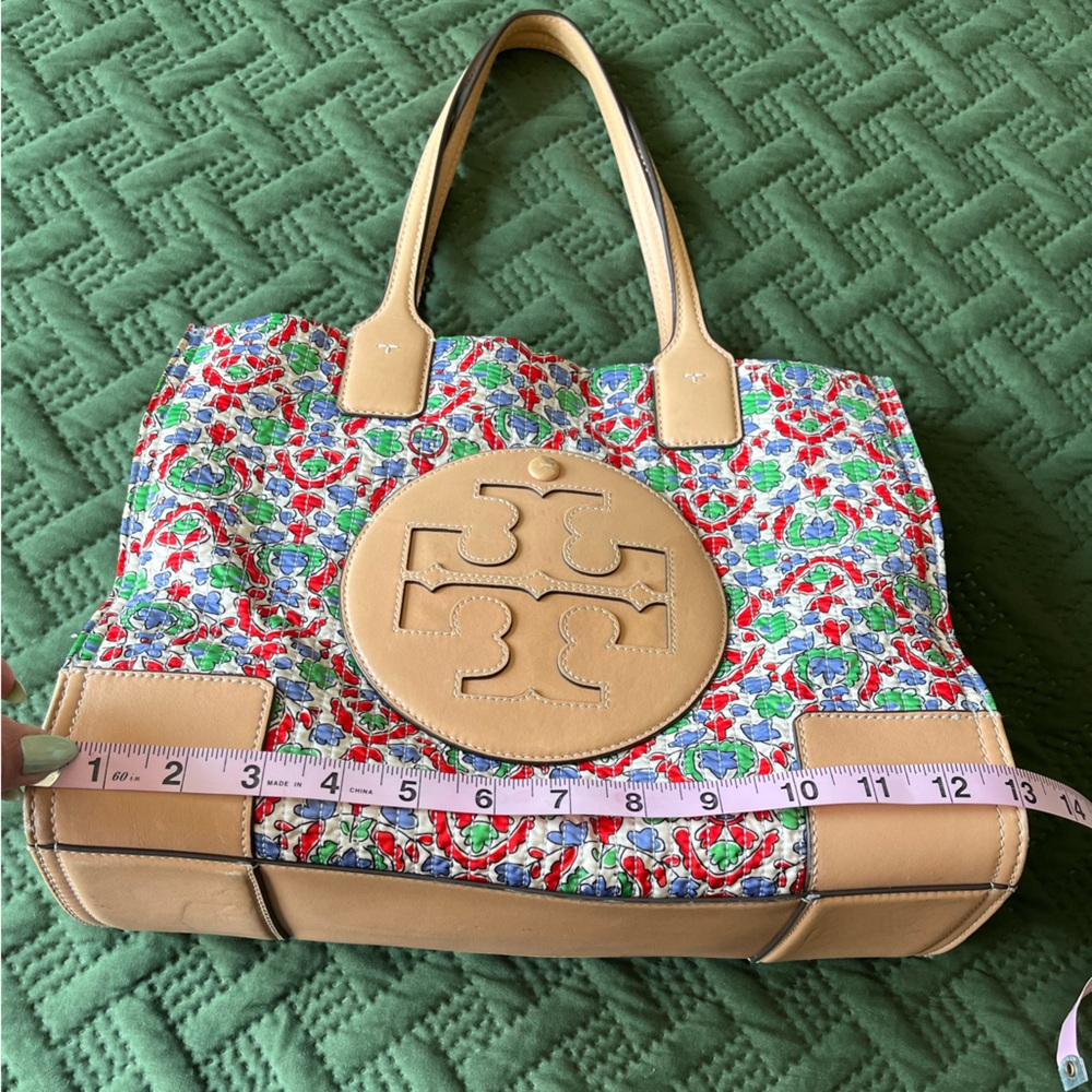Tory Burch Tan Tote Bag with Structured Design - Picture 4 of 8